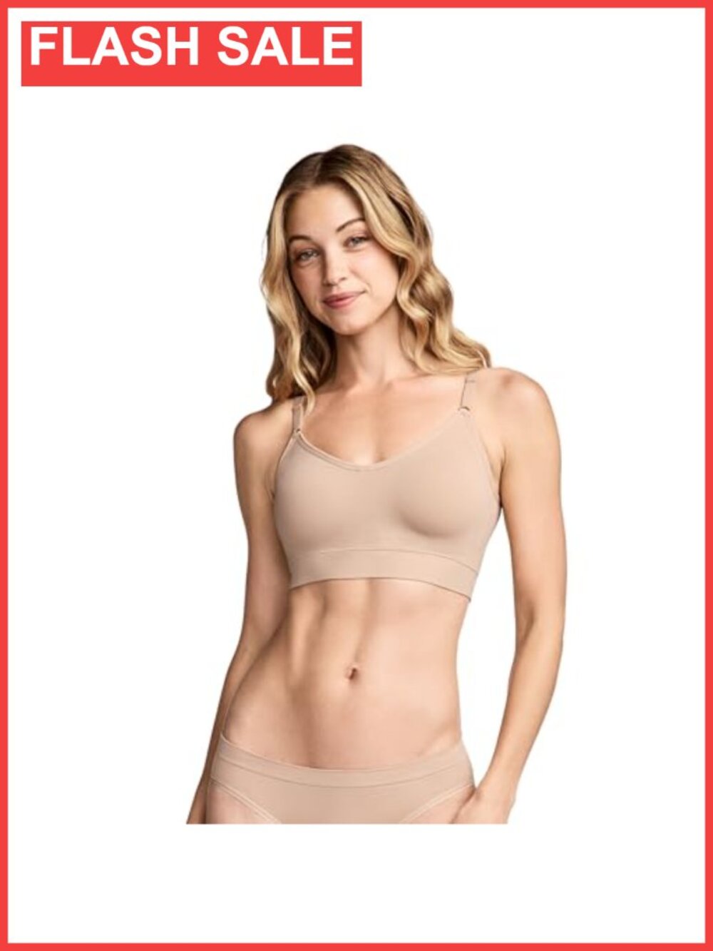 Seamfree Back Smoothing Bralette Cami Strap Wireless